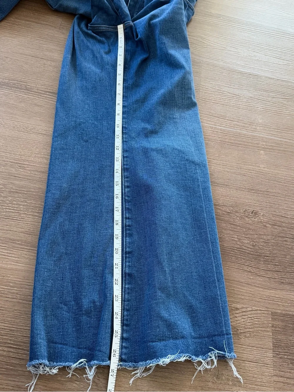 Madewell flared wide